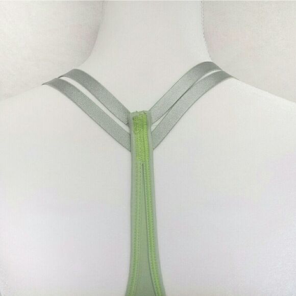 VICTORIA'S Secret Sport Lime Green Cage Sports Bra - Picture 6 of 7